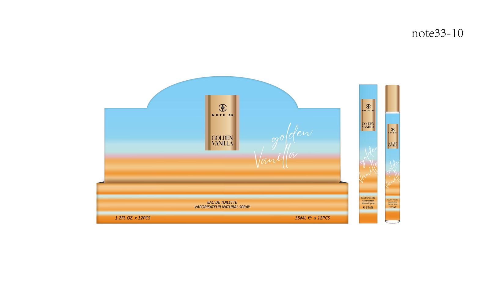 Boite de 24Pc Golden Vanilla Nomade 35ml